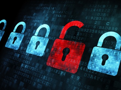 Cybersecurity - Image of padlocks overlayed with computer code.